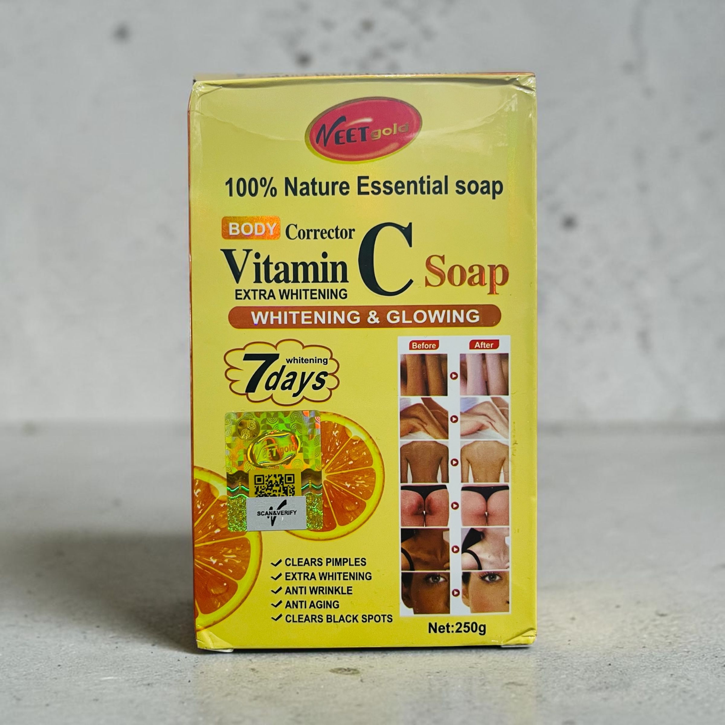 VEETGOLD VITAMIN C SOAP 250G 